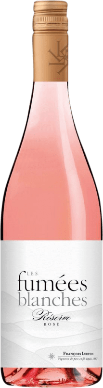 8,95 € 免费送货 | 玫瑰酒 François Lurton Les Fumées Blanches Rosé I.G.P. Vin de Pays Côtes de Gascogne 法国 Merlot, Cabernet Franc, Tannat, Colombard 瓶子 75 cl