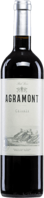 8,95 € Free Shipping | Red wine Agronavarra Agramont Aged D.O. Navarra Navarre Spain Tempranillo, Merlot, Cabernet Sauvignon Bottle 75 cl