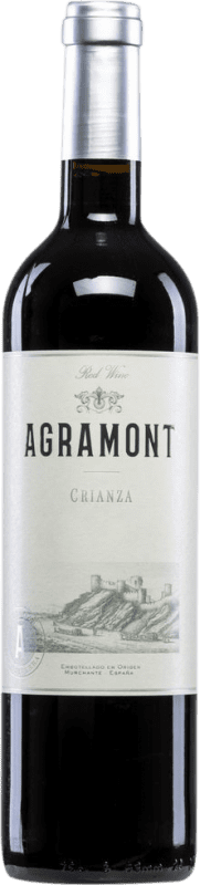 8,95 € Envío gratis | Vino tinto Agronavarra Agramont Crianza D.O. Navarra Navarra España Tempranillo, Merlot, Cabernet Sauvignon Botella 75 cl