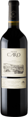 27,95 € Envio grátis | Vinho tinto Caro Petit I.G. Mendoza Mendoza Argentina Cabernet Sauvignon, Malbec Garrafa 75 cl