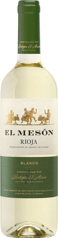 9,95 € Kostenloser Versand | Weißwein El Mesón Blanco D.O. Cigales Kastilien und León Spanien Viura Flasche 75 cl
