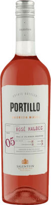 12,95 € Kostenloser Versand | Roséwein El Portillo I.G. Valle de Uco Mendoza Argentinien Malbec 75 cl