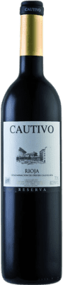 24,95 € Spedizione Gratuita | Vino rosso Heredad de Baroja Cautivo Riserva D.O.Ca. Rioja La Rioja Spagna Tempranillo Bottiglia 75 cl