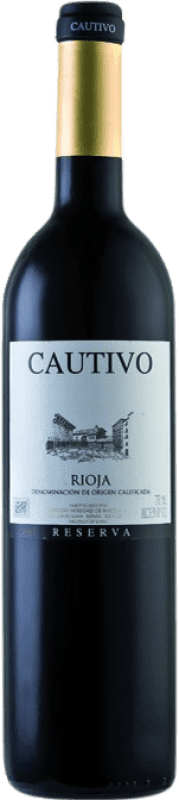 24,95 € Free Shipping | Red wine Heredad de Baroja Cautivo Reserve D.O.Ca. Rioja The Rioja Spain Tempranillo Bottle 75 cl