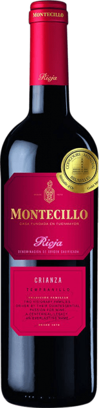 14,95 € Free Shipping | Red wine Montecillo Red Label Aged D.O.Ca. Rioja The Rioja Spain Tempranillo Bottle 75 cl