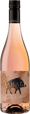 9,95 € Envio grátis | Vinho rosé Paniza Jabalí Agostón Garnacha Cabernet Rosado D.O. Cariñena Aragão Espanha Grenache, Cabernet Sauvignon Garrafa 75 cl