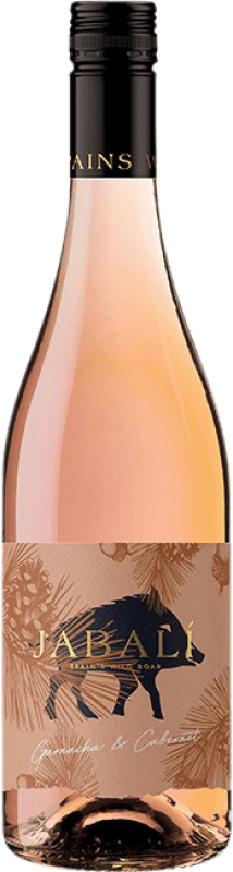 7,95 € Envío gratis | Vino rosado Paniza Jabalí Agostón Garnacha Cabernet Rosado D.O. Cariñena Aragón España Garnacha, Cabernet Sauvignon Botella 75 cl