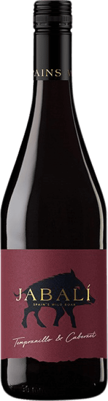 7,95 € 送料無料 | 赤ワイン Paniza Jabalí Agostón Tempranillo Cabernet D.O. Cariñena アラゴン スペイン Tempranillo, Cabernet Sauvignon ボトル 75 cl