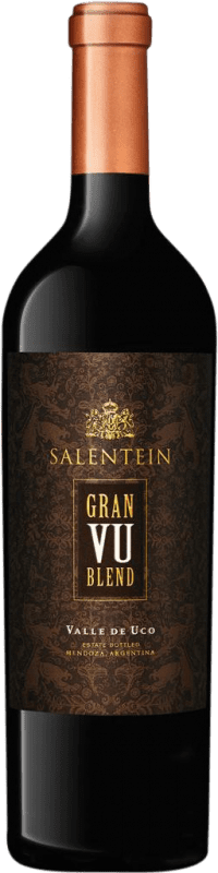 66,95 € Kostenloser Versand | Rotwein Salentein Gran Vu Blend I.G. Valle de Uco Mendoza Argentinien Cabernet Sauvignon, Malbec Flasche 75 cl