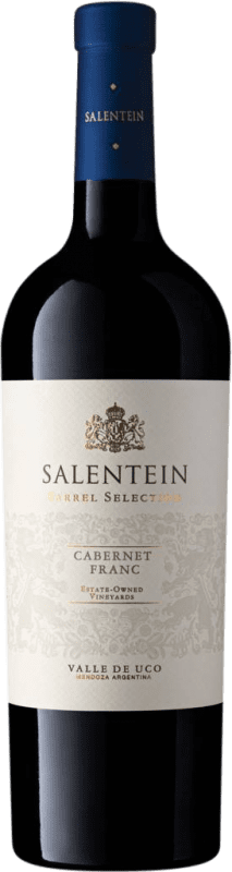 15,95 € Free Shipping | Red wine Salentein Barrel Selection I.G. Valle de Uco Mendoza Argentina Cabernet Franc Bottle 75 cl
