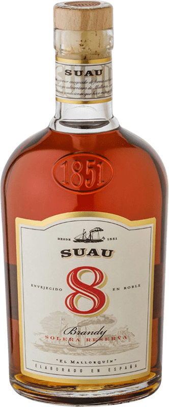 42,95 € Kostenloser Versand | Brandy Suau Balearen Spanien 8 Jahre 70 cl