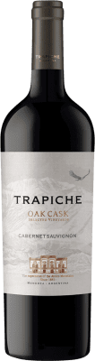 7,95 € Free Shipping | Red wine Trapiche Oak Cask I.G. Mendoza Mendoza Argentina Cabernet Sauvignon Bottle 75 cl