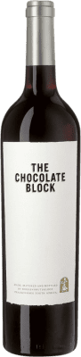 18,95 € Бесплатная доставка | Красное вино Boekenhoutskloof The Chocolate Block W.O. Swartland Coastal Region Южная Африка Syrah, Grenache, Cabernet Sauvignon, Cinsault, Viognier Половина бутылки 37 cl