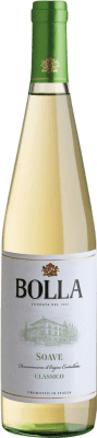 10,95 € Spedizione Gratuita | Vino bianco Bolla Classico D.O.C. Soave Venecia Italia Nebbiolo, Garganega Bottiglia 75 cl