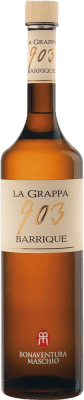 26,95 € Envio grátis | Aguardente Grappa Bonaventura Maschio 903 Barrique I.G.T. Venezia Venecia Itália Garrafa 70 cl