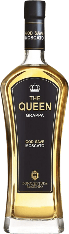 31,95 € Envío gratis | Grappa Bonaventura Maschio The Queen I.G.T. Venezia Venecia Italia Moscato Botella 70 cl