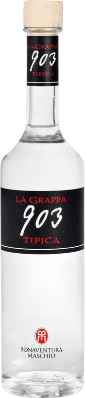 16,95 € Envio grátis | Aguardente Grappa Bonaventura Maschio 903 Tipica Itália Meia Garrafa 37 cl