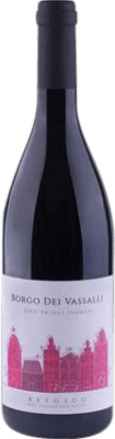 15,95 € Kostenloser Versand | Rotwein Borgo dei Vassalli D.O.C. Friuli Isonzo Friaul-Julisch Venetien Italien Riflesso dal Peduncolo Rosso Flasche 75 cl