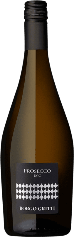 14,95 € Envío gratis | Vino blanco Borgo Molino Frizzante D.O.C. Prosecco Venecia Italia Glera Botella 75 cl