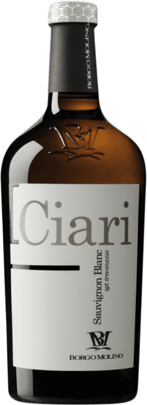 9,95 € Envío gratis | Vino blanco Borgo Molino I Ciari I.G.T. Venezia Venecia Italia Sauvignon Blanca Botella 75 cl