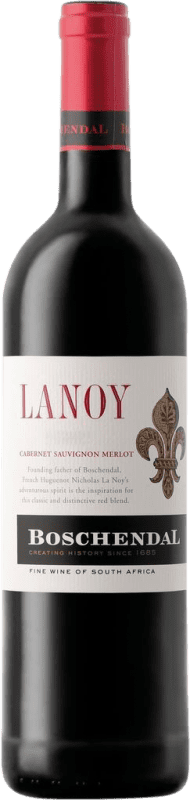 10,95 € 送料無料 | 赤ワイン Boschendal Lanoy 南アフリカ Merlot, Cabernet Sauvignon ボトル 75 cl