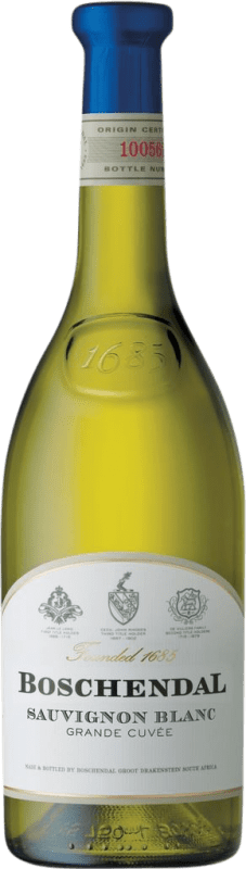 11,95 € 免费送货 | 白酒 Boschendal 1685 Grande Cuvée 南非 Nebbiolo, Sauvignon White 瓶子 75 cl