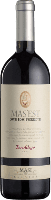 16,95 € 送料無料 | 赤ワイン Bossi Fedrigotti Mas'Est I.G.T. Vigneti delle Dolomiti トレンティーノ イタリア Teroldego ボトル 75 cl