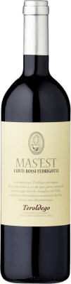 19,95 € Envio grátis | Vinho Tinto Bossi Fedrigotti Mas'Est I.G.T. Vigneti delle Dolomiti Trentino Itália Teroldego 75 cl