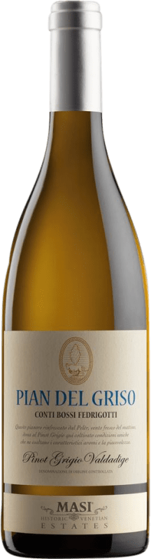 17,95 € Envío gratis | Vino Blanco Bossi Fedrigotti Pian del Griso I.G.T. Vigneti delle Dolomiti Trentino Italia 75 cl