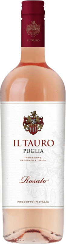 8,95 € Kostenloser Versand | Rosé-Wein Botter Carlo Il Tauro Rosato I.G.T. Puglia Apulien Italien Primitivo Flasche 75 cl