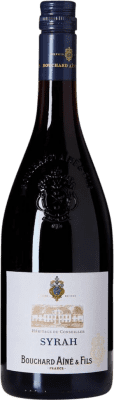 9,95 € Spedizione Gratuita | Vino rosso Bouchard Aîné Héritage du Conseiller I.G.P. Vin de Pays d'Oc bordò Francia Syrah Bottiglia 75 cl