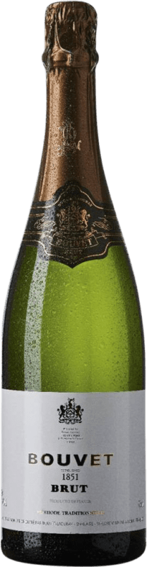 12,95 € Envoi gratuit | Blanc mousseux Bouvet Ladubay 1851 Traditionnelle Mousseux Blanc Brut Loire France Chardonnay, Chenin Blanc Bouteille 75 cl