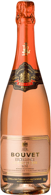 12,95 € 送料無料 | ロゼスパークリングワイン Bouvet Ladubay Cuvée Excellence Rosé Brut A.O.C. Crémant de Loire ロワール フランス Cabernet Franc ボトル 75 cl