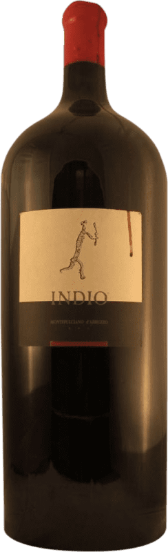 91,95 € 免费送货 | 红酒 Bove Indio D.O.C. Montepulciano d'Abruzzo 阿布鲁佐 意大利 Montepulciano 瓶子 Jéroboam-双Magnum 3 L