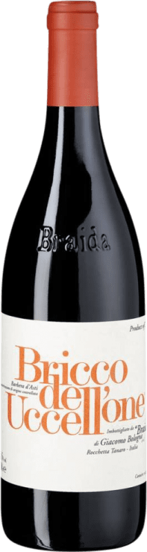 174,95 € 免费送货 | 红酒 Braida di Giacomo Bologna Bricco dell'Uccellone D.O.C. Barbera d'Asti 皮埃蒙特 意大利 Barbera 瓶子 Magnum 1,5 L