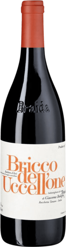 139,95 € Kostenloser Versand | Rotwein Braida di Giacomo Bologna Bricco dell'Uccellone D.O.C. Barbera d'Asti Piemont Italien Barbera Magnum-Flasche 1,5 L