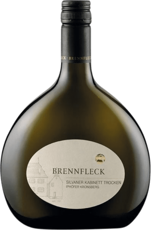 12,95 € Envio grátis | Vinho branco Brennfleck Iphöfer Kronsberg Kabinett Seco Franken Alemanha Sylvaner Garrafa 75 cl