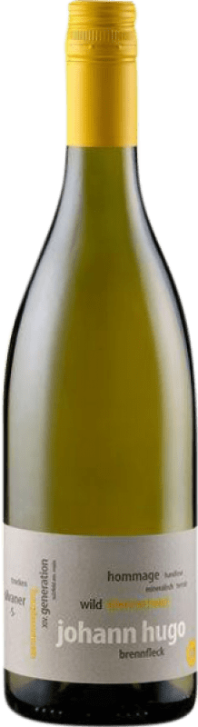 19,95 € Spedizione Gratuita | Vino bianco Brennfleck JHB Johann Spontan & Wild Spätlese Secco Franken Germania Sylvaner Bottiglia 75 cl