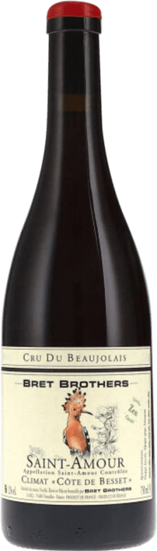 37,95 € Envio grátis | Vinho tinto Bret Brothers Climat Côte de Besset Zen A.O.C. Saint Amour Beaujolais França Gamay Garrafa 75 cl