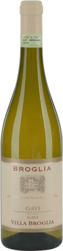 27,95 € Spedizione Gratuita | Vino bianco Broglia Villa D.O.C.G. Cortese di Gavi Piemonte Italia Cortese Bottiglia 75 cl