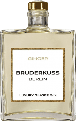 52,95 € 免费送货 | 金酒 Bruderkuss Luxury Ginger Gin 普法尔茨 德国 瓶子 Medium 50 cl