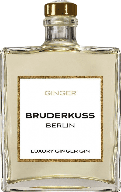 59,95 € 免费送货 | 金酒 Bruderkuss Luxury Ginger Gin 普法尔茨 德国 瓶子 Medium 50 cl