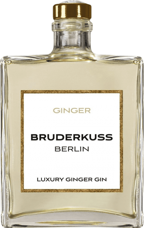 105,95 € 免费送货 | 金酒 Gin Bruderkuss Luxury — 奢华 普法尔茨 德国 中瓶装 50 cl Ginger — 姜