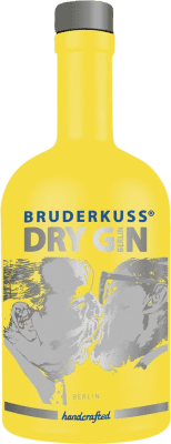 105,95 € 免费送货 | 金酒 Gin Bruderkuss Berlin Yellow — 黄色版, 限量版 德国 中瓶装 50 cl