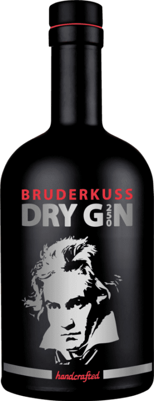 168,95 € Free Shipping | Genever Gin Bruderkuss Beethoven Distillerie Thomas Sippel Limited Edition Germany 70 cl