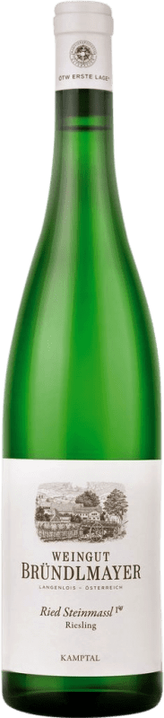 36,95 € Envío gratis | Vino blanco Bründlmayer Langloiser Steinmassl Austria Riesling Botella 75 cl