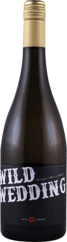 11,95 € Envio grátis | Vinho branco Bunn Strebel Wild Wedding Sauvignon Blanc & Scheurebe Seco Q.b.A. Rheinhessen Rheinhessen Alemanha Nebbiolo, Sauvignon Branca Garrafa 75 cl