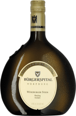 21,95 € 送料無料 | 白ワイン Bürgerspital Heiligen Geist Würzburger Stein ドライ Franken ドイツ Riesling ボトル 75 cl