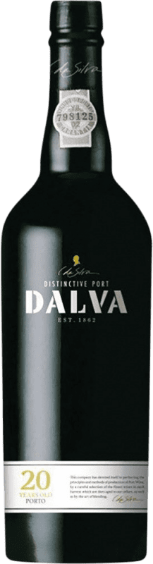 87,95 € Free Shipping | Fortified wine C. da Silva Dalva I.G. Porto Porto Portugal Nebbiolo, Touriga Franca, Touriga Nacional, Tinta Roriz, Tinta Barroca 20 Years Bottle 75 cl