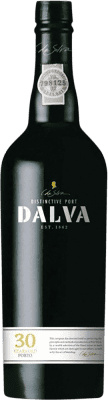 142,95 € Envio grátis | Vinho Generoso Fortificado Dalva Dalva I.G. Porto Porto Portugal Nebbiolo, Touriga Franca, Touriga Nacional, Tinta Roriz, Tinta Barroca 30 Anos 75 cl